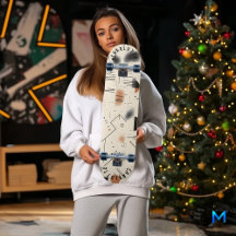 ベージュとブラックのミニマル幾何学模様