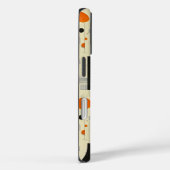 ベージュとブラックバランス幾何アートフォンケース Case-Mate iPhoneケース (裏面 / 右)