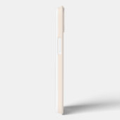 ベージュと白いキャンディストライプーのCase-Mate iPhone cas Case-Mate iPhoneケース (裏面 / 右)