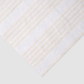 ベージュと白い5つのストライプパターン 薄葉紙 (詳細)