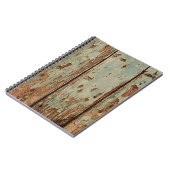 ベージュと茶色の木製ボード ノートブック (左側)