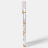 ベージュと金ゴールド大理石パターン Case-Mate iPhoneケース (裏面 / 左)