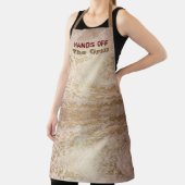 ベージュと金ゴールド エプロン (インサイチュ)