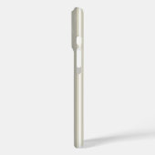 ベージュのキャンディストライプ Case-Mate iPhoneケース (裏面 / 左)