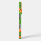 ベージュのジオ フラワープリント Case-Mate iPhoneケース (裏面 / 右)