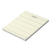 ベージュのノートお洒落と文房具モダン ノートパッド (回転)