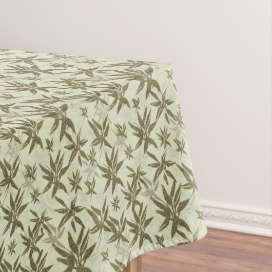 ベージュの上に竹 – シームレスな表面パターン。 テーブルクロス (インサイチュ)