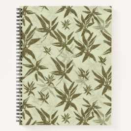 ベージュの上に竹 – シームレスな表面パターン。 ノートブック