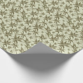 ベージュの上に竹 – シームレスな表面パターン。 ラッピングペーパー (角)