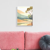 ベージュの丘 | 自然景観絵を描ズ キャンバスプリント (インサイチュ (リビング))