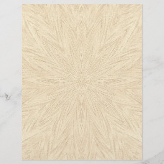 ベージュの抽象的なパターンのテクスチャ背景 チラシ (正面)