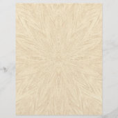 ベージュの抽象的なパターンのテクスチャ背景 チラシ (裏面)