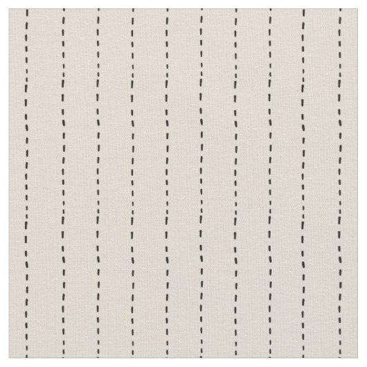 ベージュの破線 ファブリック (クローズアップ)