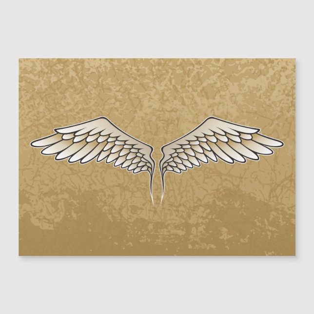 ベージュの羽 (正面)