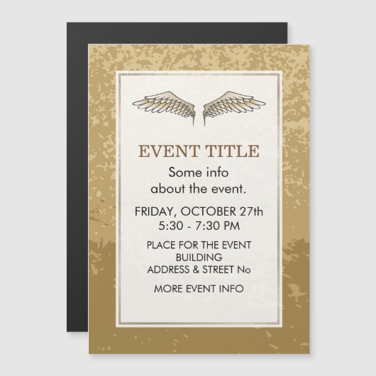 ベージュの翼 (正面/裏面)