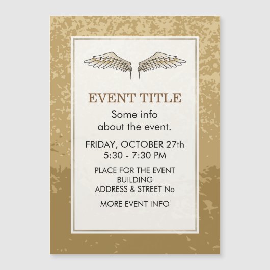 ベージュの翼 (正面)