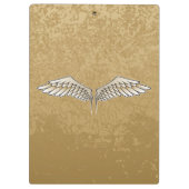 ベージュの翼 クリップボード (裏面)