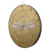 ベージュの翼 ダーツボード (正面右)