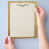 ベージュの翼 チラシ (手)