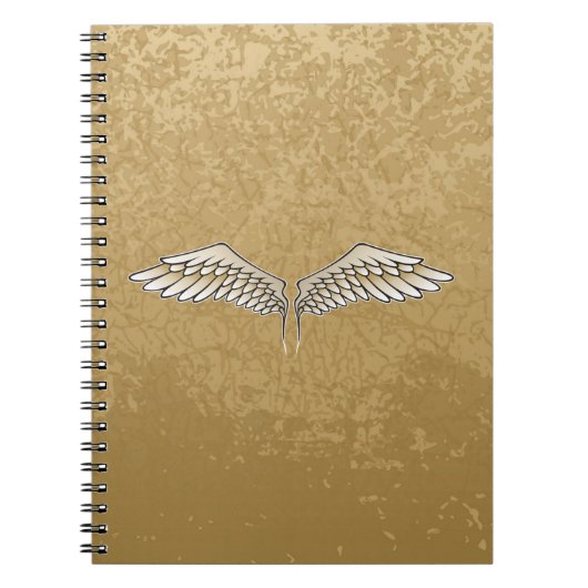 ベージュの翼 ノートブック (正面)
