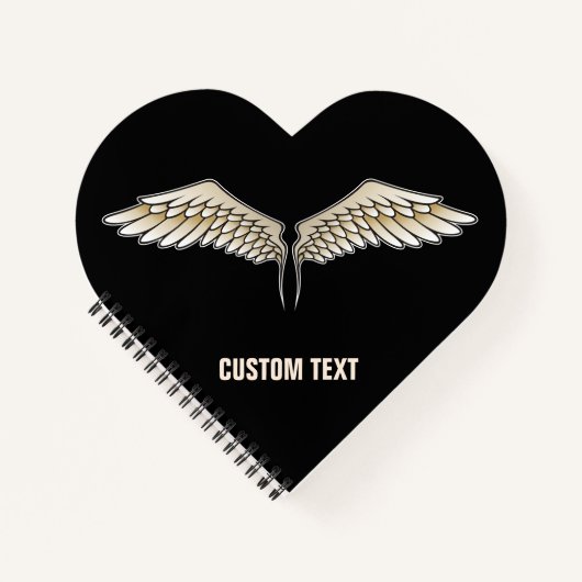 ベージュの翼 ノートブック (正面)