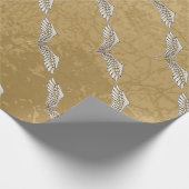 ベージュの翼 ラッピングペーパー (角)