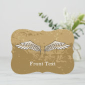 ベージュの翼 招待状 (スタンド正面)