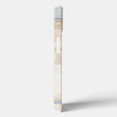 ベージュの背景に灰色の魚 Case-Mate iPhoneケース (裏面 / 右)