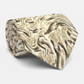 ベージュの色調をした壁のテクスチャのように見える ネクタイ (ロール)