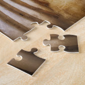 ベージュの螺旋階段(フランス) ジグソーパズル (側面)