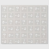 ベージュの謎 ラッピングペーパー (フラット)