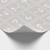 ベージュの謎 ラッピングペーパー (角)