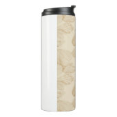 ベージュの貝 タンブラー (回転左)