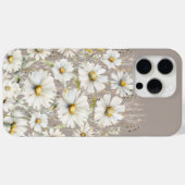 ベージュの野の花模様 Case-Mate iPhoneケース (裏面 (横))