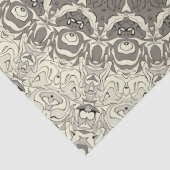 ベージュアンドタウペマンダラパターンデザイン 薄葉紙 (詳細)