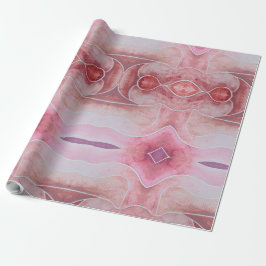 ベージュアーストーンダイヤモンドウォーターカラーハンド絵を描 ラッピングペーパー