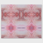 ベージュアーストーンダイヤモンドウォーターカラーハンド絵を描 ラッピングペーパー (フラット)