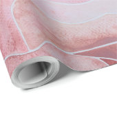 ベージュアーストーンダイヤモンドウォーターカラーハンド絵を描 ラッピングペーパー (ロールコーナー)