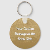 ベージュウィングキーチェーン キーホルダー (裏面)