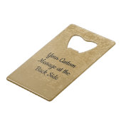 ベージュウィングズクレジットカードボトルオープナー クレジットカード栓抜き (裏面アングル)