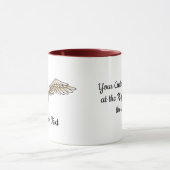 ベージュウィングムグ マグカップ (中央)