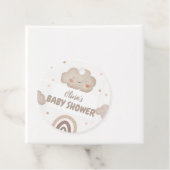 ベージュウォーター色ベビーシャワー フェイバータグ (インサイチュ)