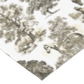 ベージュエレガントウマ素朴トワール テーブルクロス (アングル)