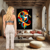 ベージュエレガントリーフのパターンのカスタマイズ。 カプリレギンス