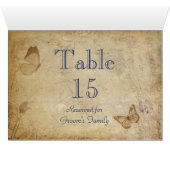 ベージュエレガントヴィンテージテーブル座席名カード (内部横(下))