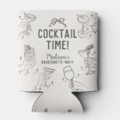 ベージュカクテルパーティーレトロバチェロレッテの恩恵 缶クーラー (裏面)