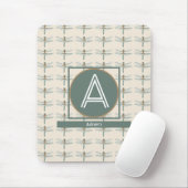 ベージュカスタムトレンディートンボ マウスパッド (マウス)