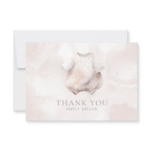 ベージュガールベビーシャワー