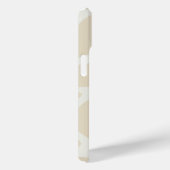 ベージュクリームシンプルオーガニック柄 Case-Mate iPhoneケース (裏面 / 右)