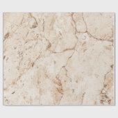 ベージュクリームマーブル ラッピングペーパー (フラット)